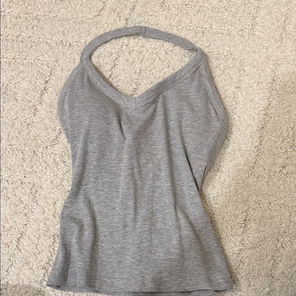 Tops - Gray Women's Halter Top